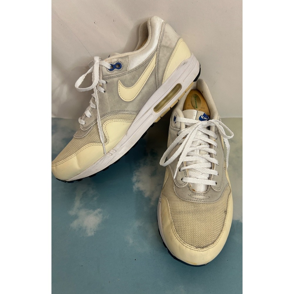 Nike Air Max 1 CX Color Change 2016 White Varsity Royal 811373-100 Men's Sz 11.5